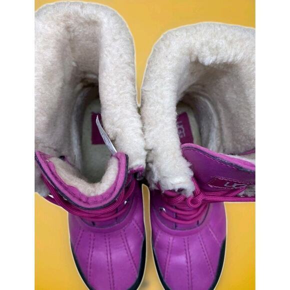 UGG Purple Butte II Boot Snow Waterproof Purple Sz 6 Excellent Boots. - Picture 5 of 6